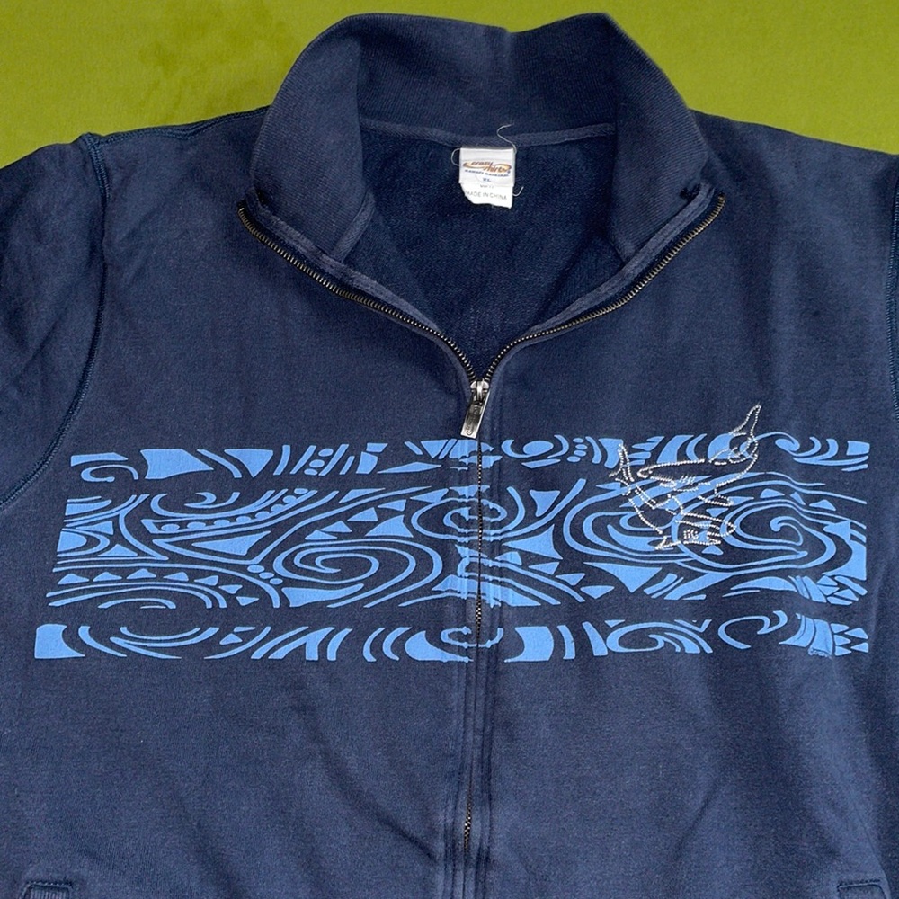 Mens Crazy Shirts Zip Up Sweatshirt